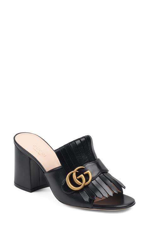 gucci slide dress shoes|best deals on gucci slides.